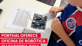Porthal oferece oficina de Robótica em parceria com ABESFA
